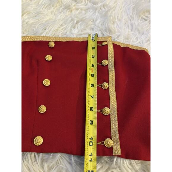 Ralph Lauren Purple Label Vintage Bustier Strapless Corset Top Runway 1990 Gold - Picture 14 of 16